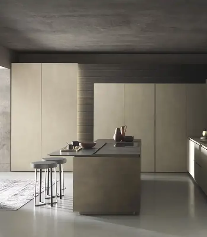 Cuisine SKILL, design compact et rangements optimisés