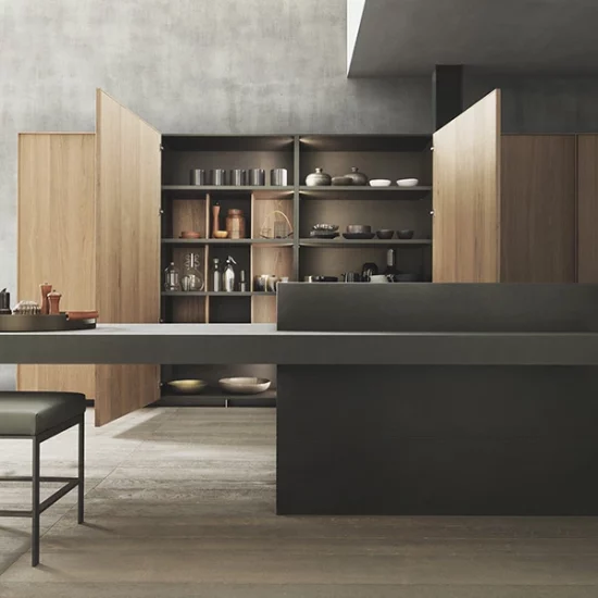Cuisine Modulnova Frame avec ilot et table
