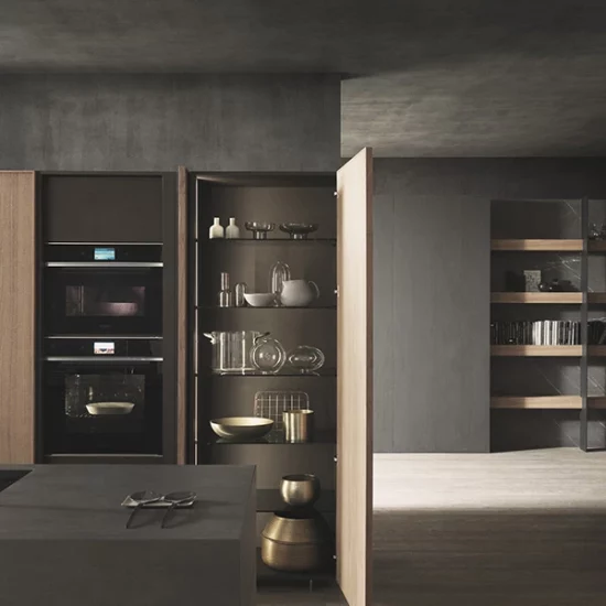 Cuisine Modulnova Frame avec ilot et table 2