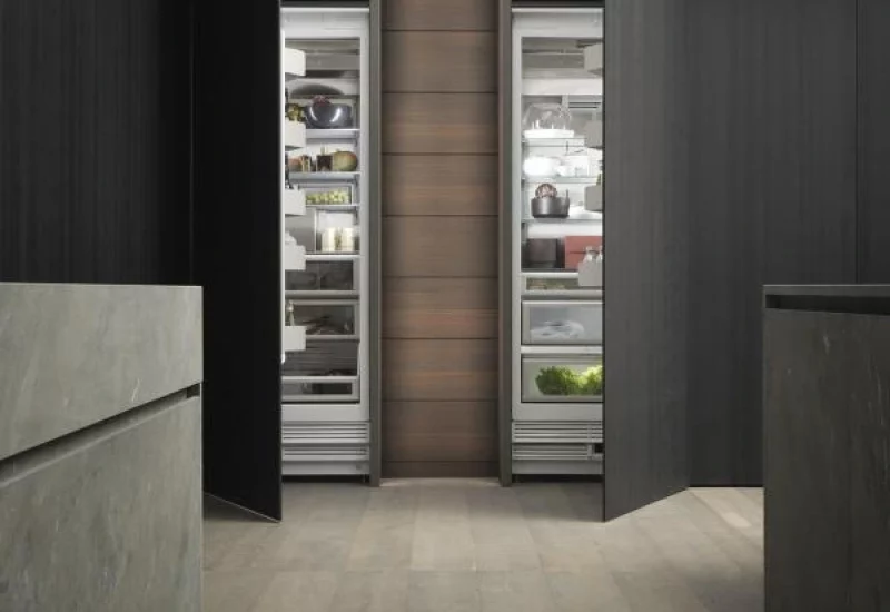 Cuisine Modulnova blade lab meuble frigo