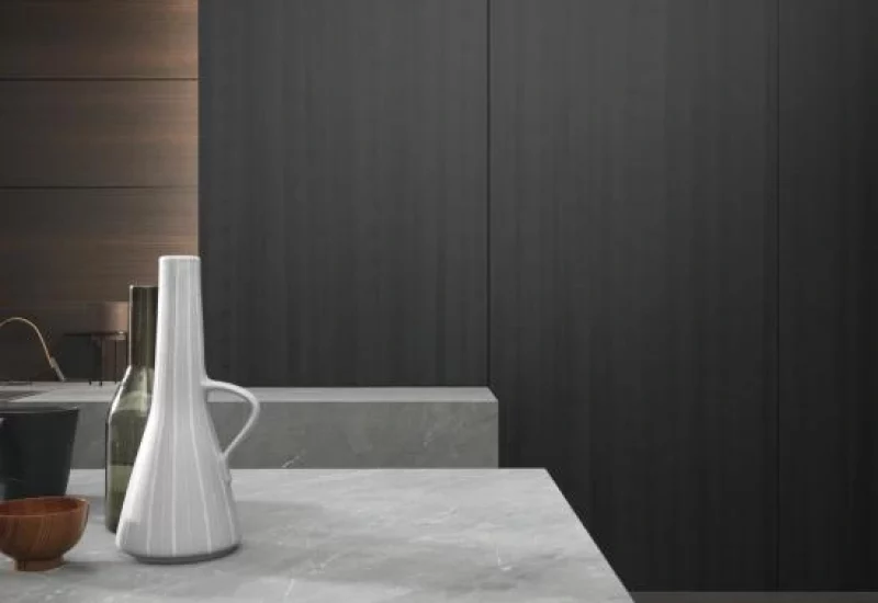 Cuisine Modulnova blade lab ilot central et meubles
